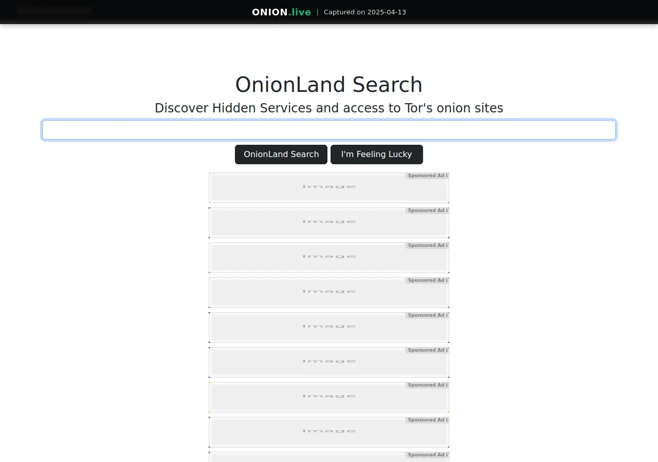 OnionLand Search